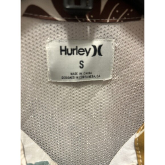 Hurley H2O-DRI RINCON SIERRA SHORT SLEEVE SIZE Small Dri Blend Fabric Beach - Picture 2 of 4